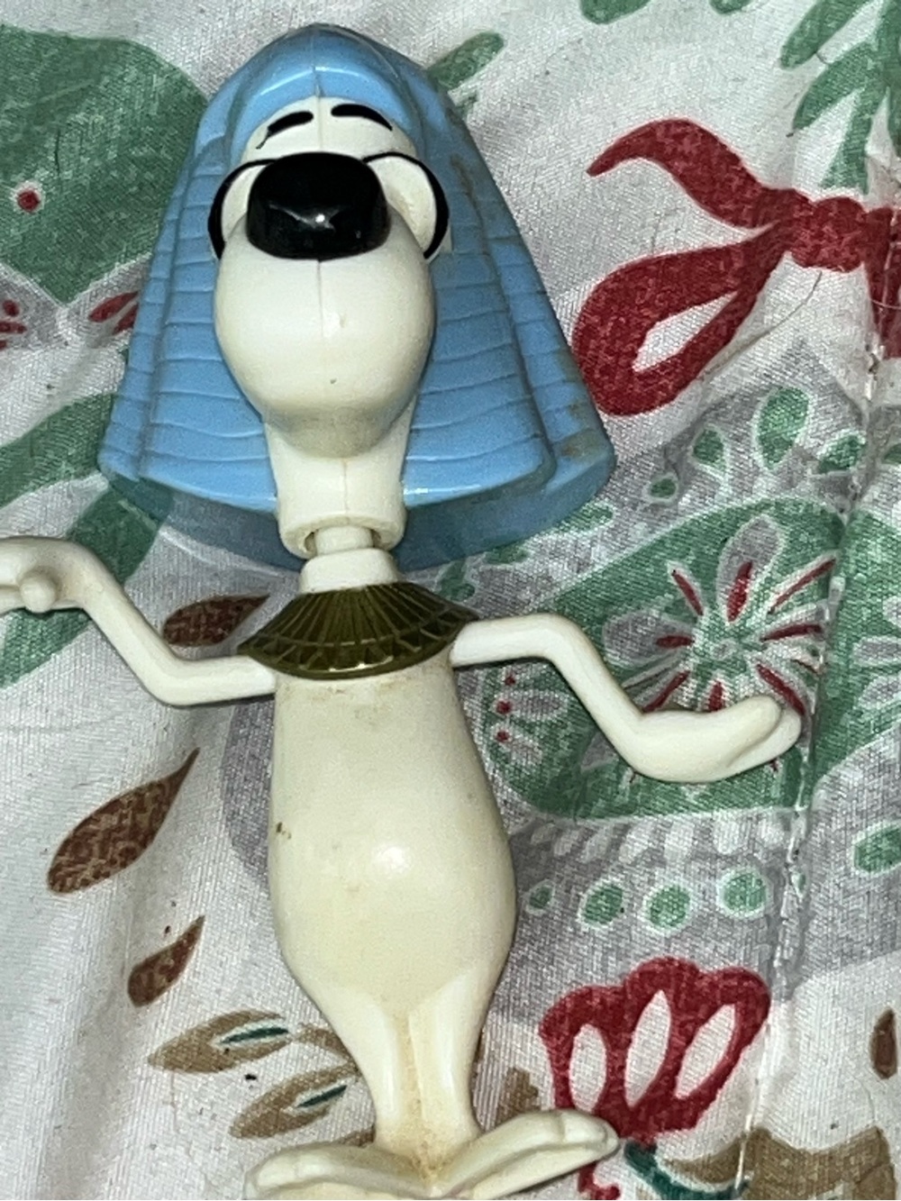 McDonalds Mr Peabody & Sherman Egypt Bobble Head Toy Figure